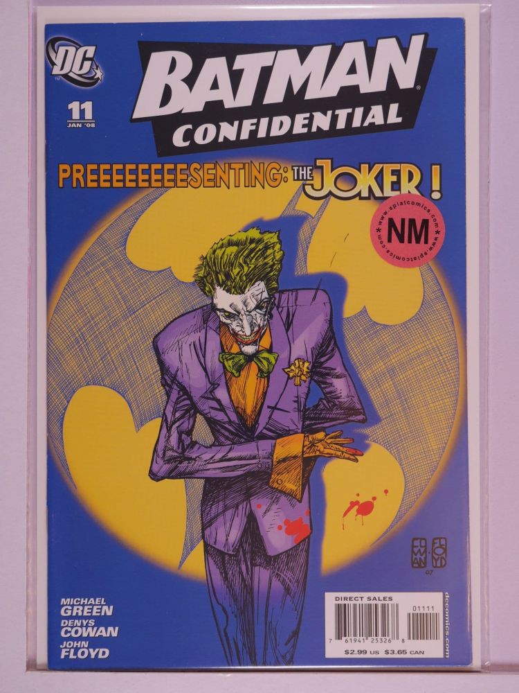 BATMAN CONFIDENTIAL (2007) Volume 1: # 0011 NM