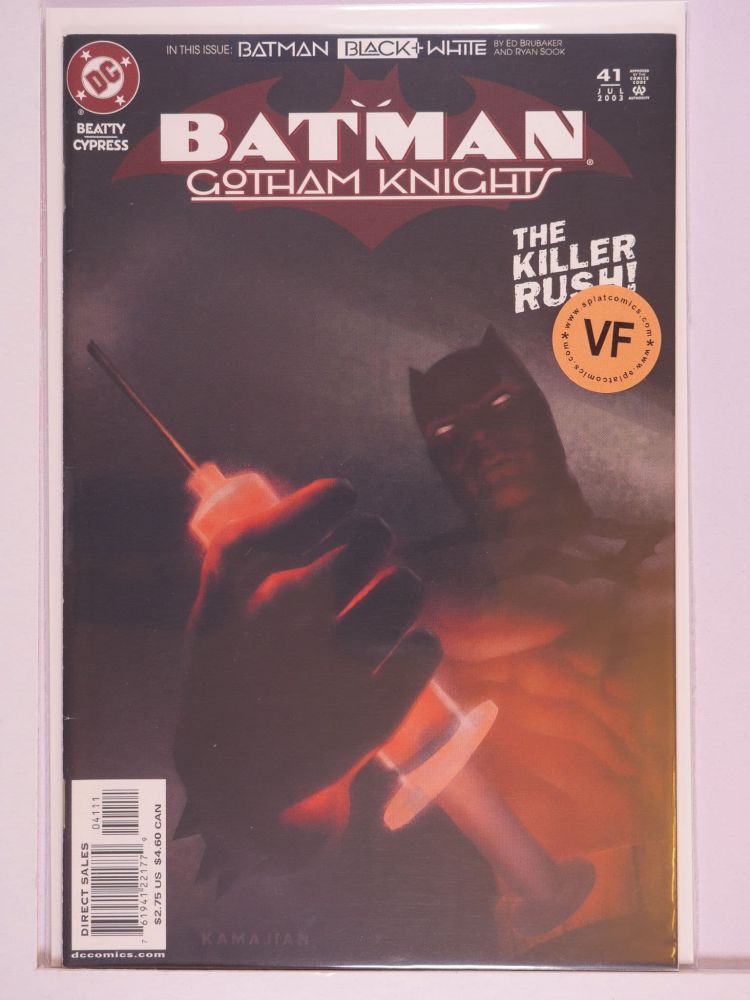 BATMAN GOTHAM KNIGHTS (2000) Volume 1: # 0041 VF