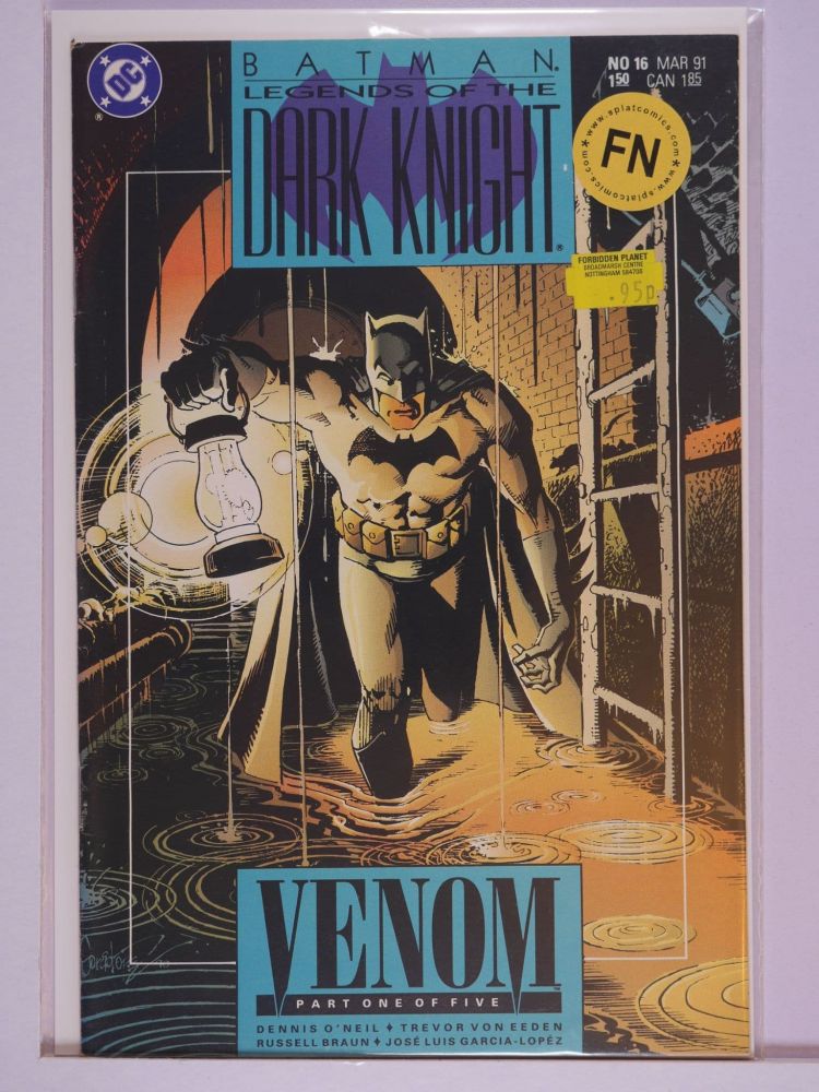 BATMAN LEGENDS OF THE DARK KNIGHT (1989) Volume 1: # 0016 FN