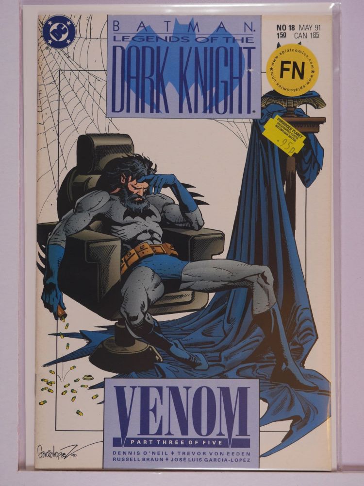 BATMAN LEGENDS OF THE DARK KNIGHT (1989) Volume 1: # 0018 FN