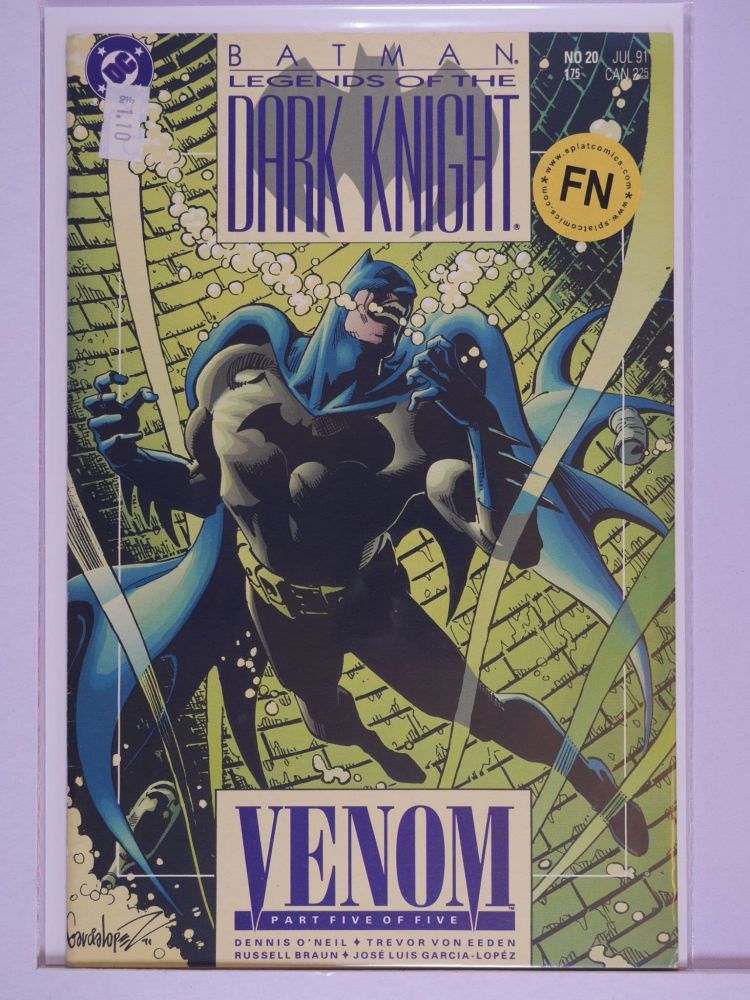 BATMAN LEGENDS OF THE DARK KNIGHT (1989) Volume 1: # 0020 FN