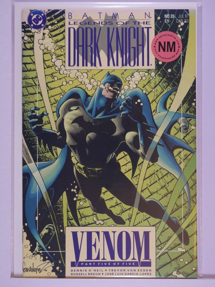 BATMAN LEGENDS OF THE DARK KNIGHT (1989) Volume 1: # 0020 NM