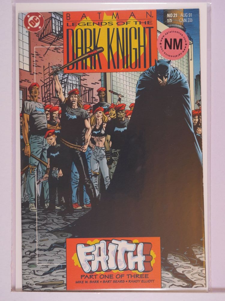 BATMAN LEGENDS OF THE DARK KNIGHT (1989) Volume 1: # 0021 NM