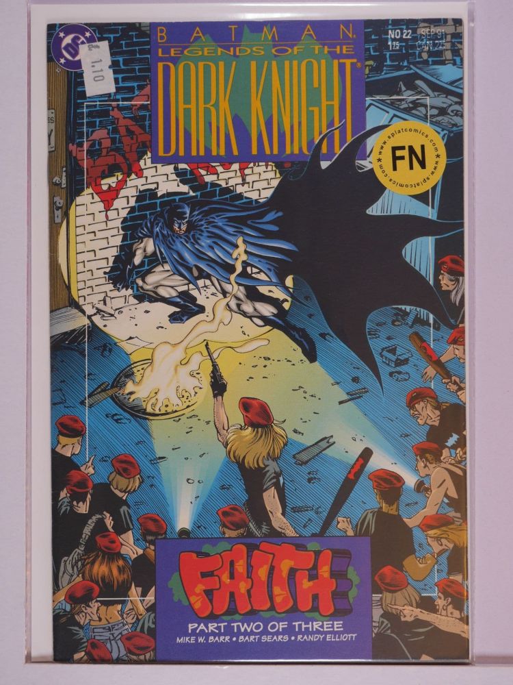 BATMAN LEGENDS OF THE DARK KNIGHT (1989) Volume 1: # 0022 FN