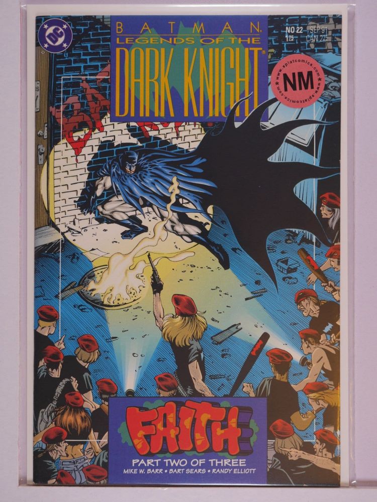 BATMAN LEGENDS OF THE DARK KNIGHT (1989) Volume 1: # 0022 NM