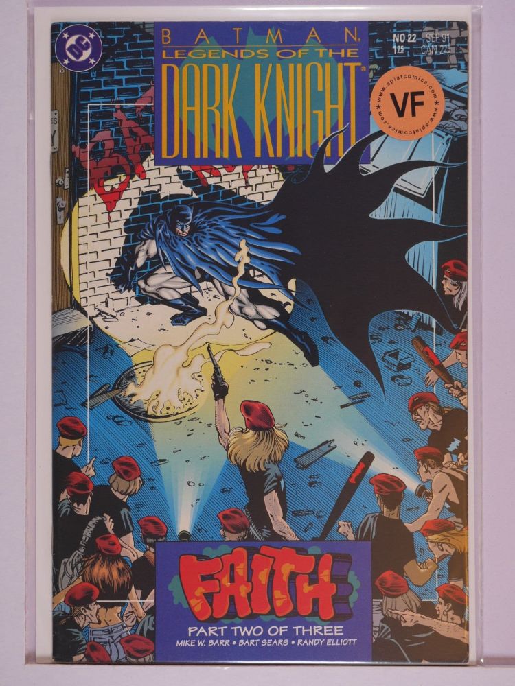 BATMAN LEGENDS OF THE DARK KNIGHT (1989) Volume 1: # 0022 VF