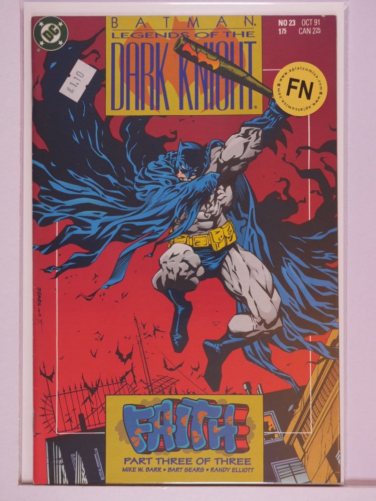 BATMAN LEGENDS OF THE DARK KNIGHT (1989) Volume 1: # 0023 FN