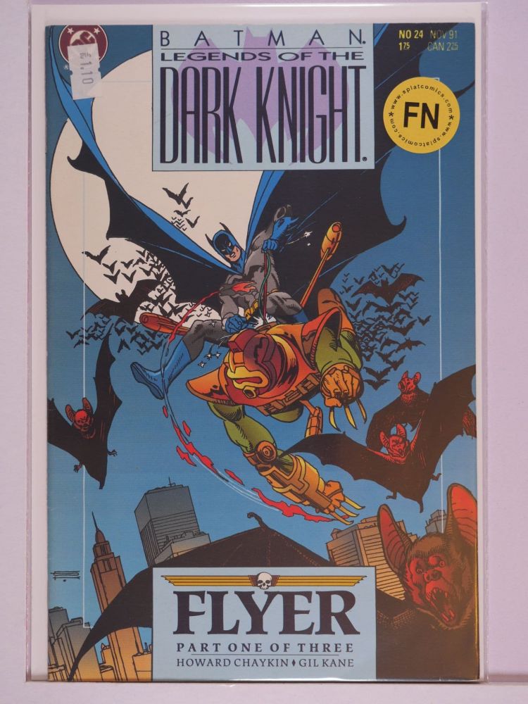 BATMAN LEGENDS OF THE DARK KNIGHT (1989) Volume 1: # 0024 FN