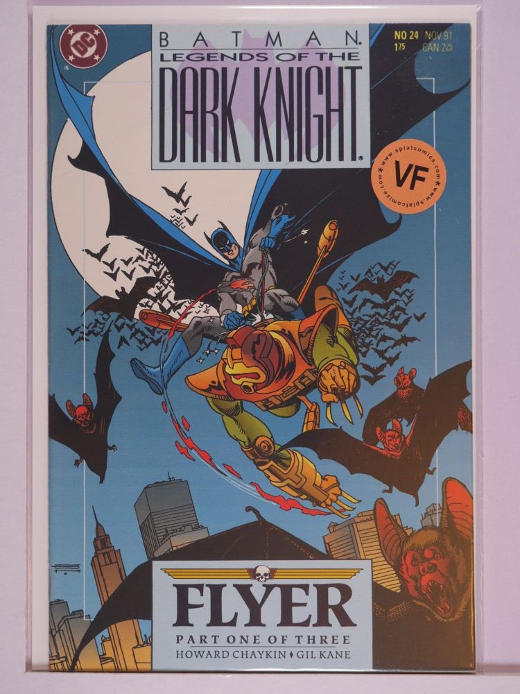 BATMAN LEGENDS OF THE DARK KNIGHT (1989) Volume 1: # 0024 VF