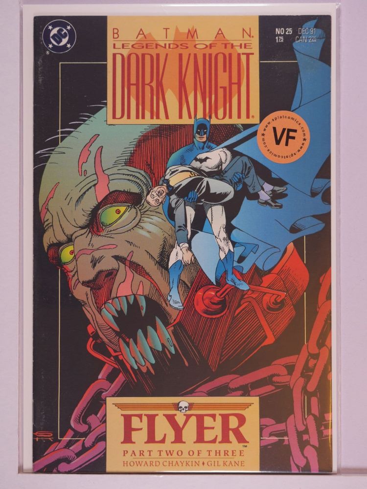 BATMAN LEGENDS OF THE DARK KNIGHT (1989) Volume 1: # 0025 VF