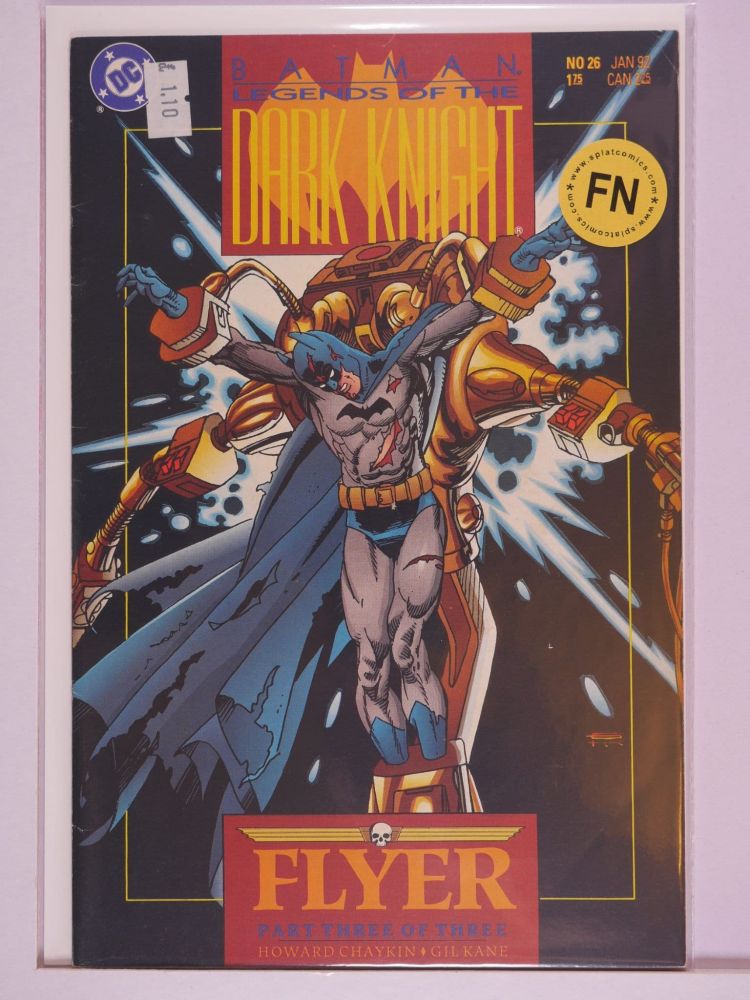 BATMAN LEGENDS OF THE DARK KNIGHT (1989) Volume 1: # 0026 FN