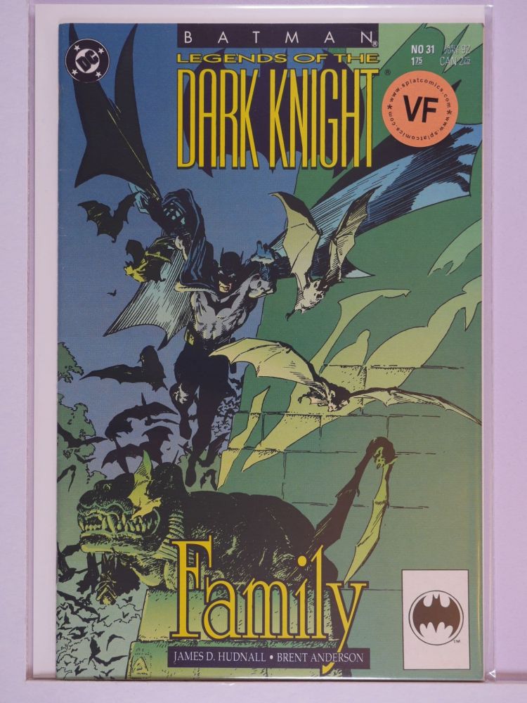 BATMAN LEGENDS OF THE DARK KNIGHT (1989) Volume 1: # 0031 VF