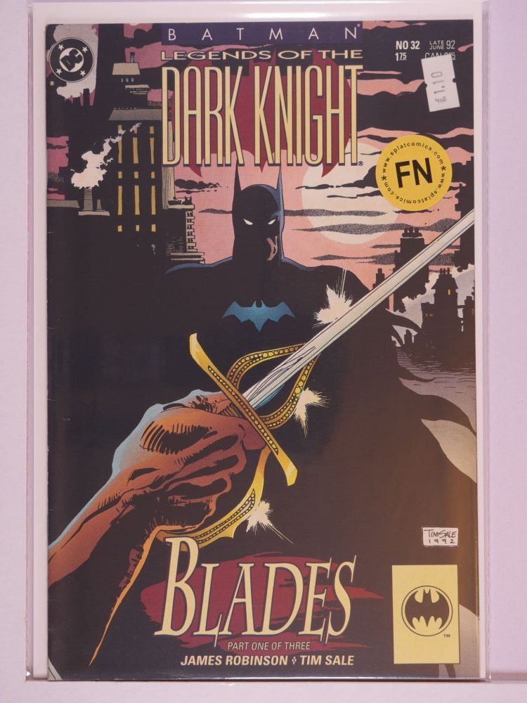 BATMAN LEGENDS OF THE DARK KNIGHT (1989) Volume 1: # 0032 FN