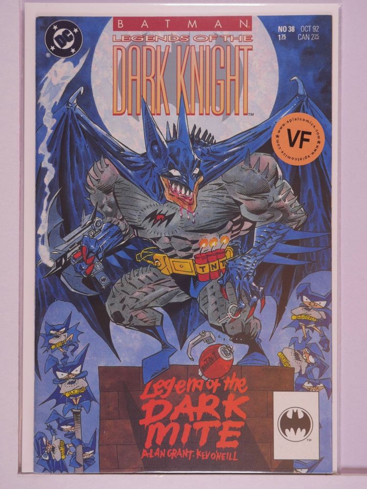 BATMAN LEGENDS OF THE DARK KNIGHT (1989) Volume 1: # 0038 VF