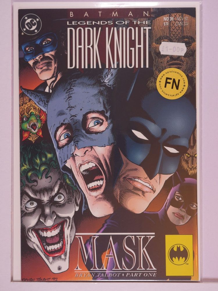 BATMAN LEGENDS OF THE DARK KNIGHT (1989) Volume 1: # 0039 FN