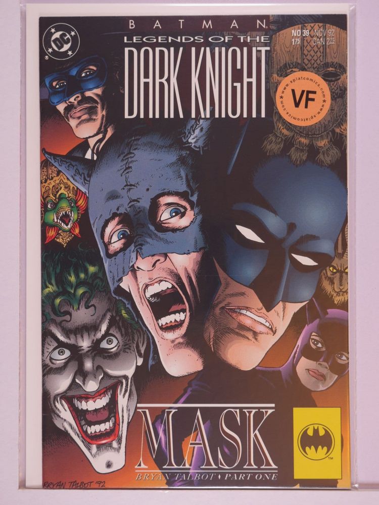 BATMAN LEGENDS OF THE DARK KNIGHT (1989) Volume 1: # 0039 VF