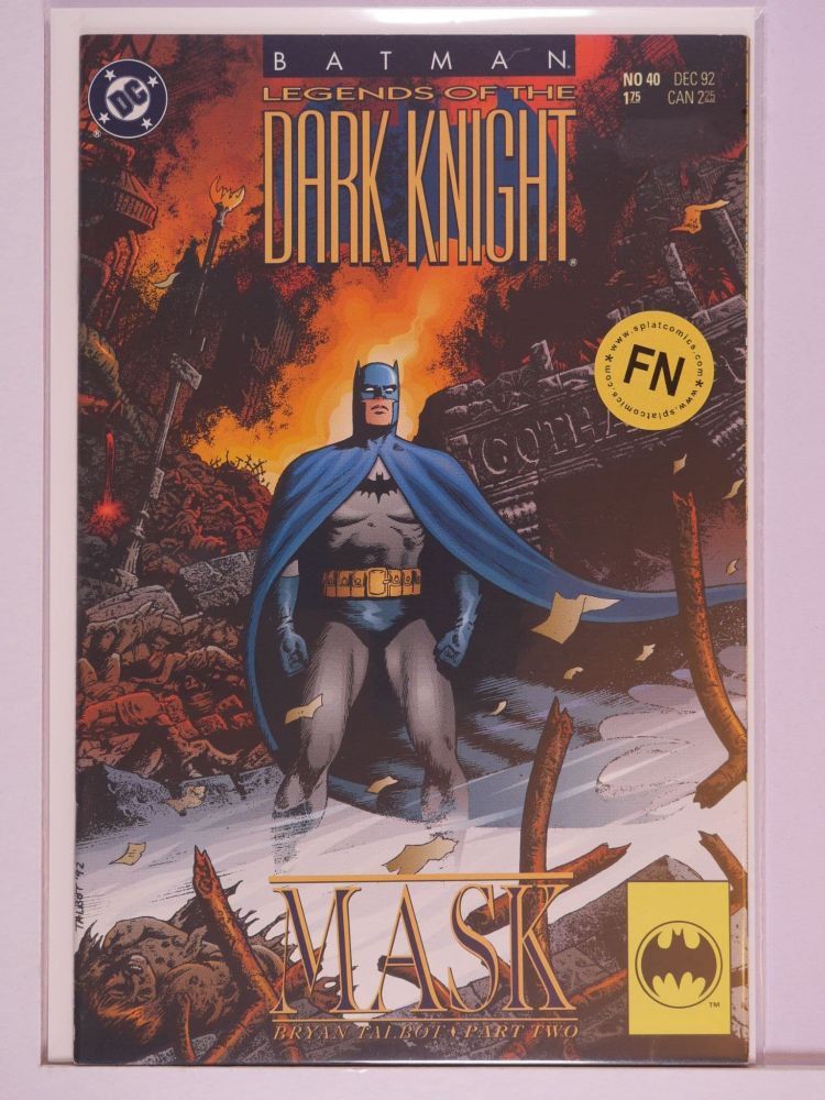 BATMAN LEGENDS OF THE DARK KNIGHT (1989) Volume 1: # 0040 FN