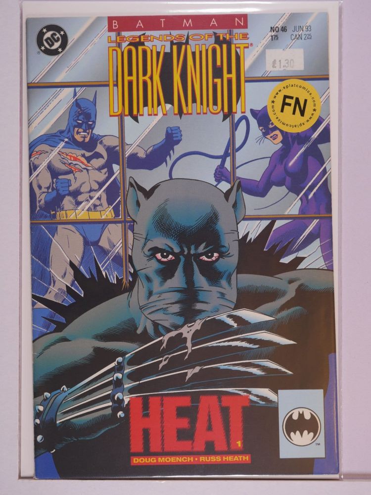 BATMAN LEGENDS OF THE DARK KNIGHT (1989) Volume 1: # 0046 FN