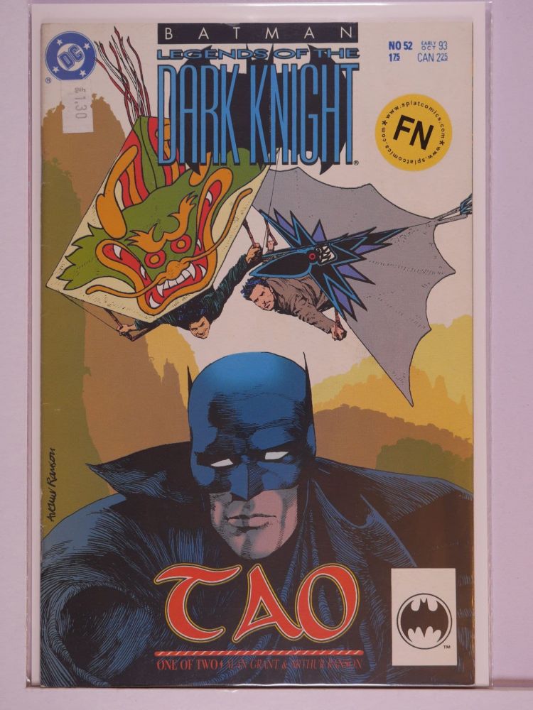 BATMAN LEGENDS OF THE DARK KNIGHT (1989) Volume 1: # 0052 FN