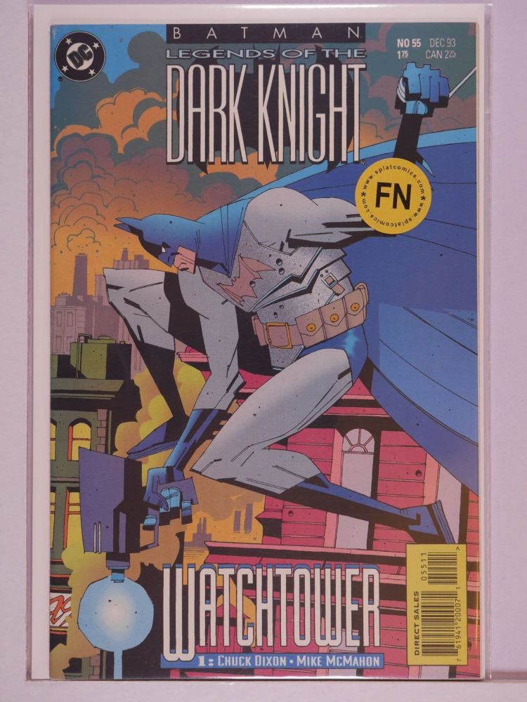 BATMAN LEGENDS OF THE DARK KNIGHT (1989) Volume 1: # 0055 FN