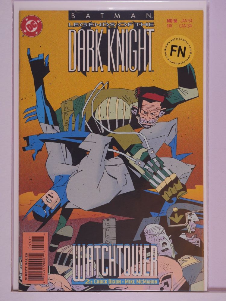 BATMAN LEGENDS OF THE DARK KNIGHT (1989) Volume 1: # 0056 FN