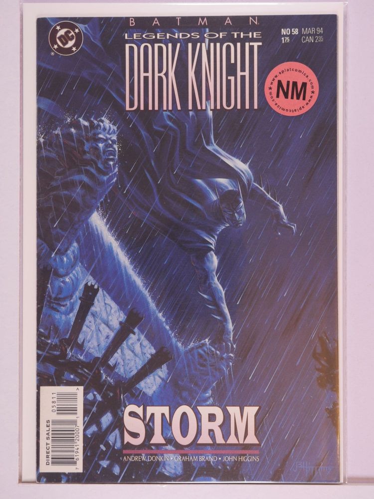 BATMAN LEGENDS OF THE DARK KNIGHT (1989) Volume 1: # 0058 NM