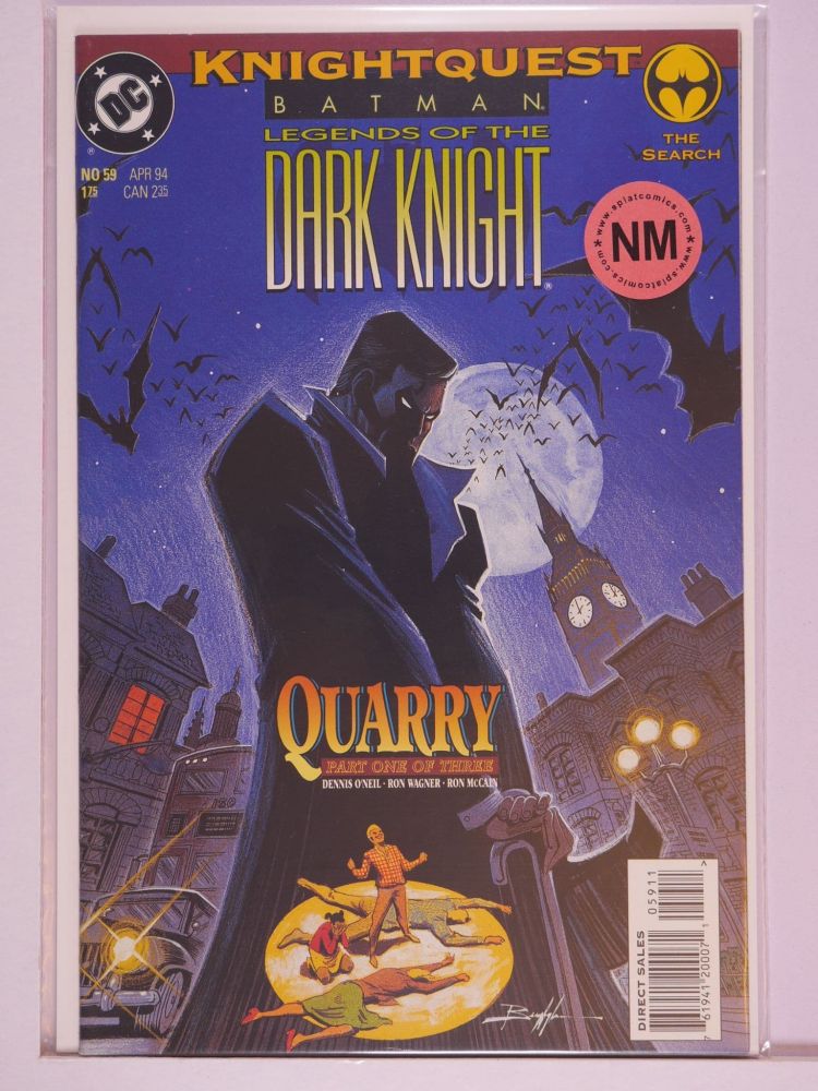 BATMAN LEGENDS OF THE DARK KNIGHT (1989) Volume 1: # 0059 NM