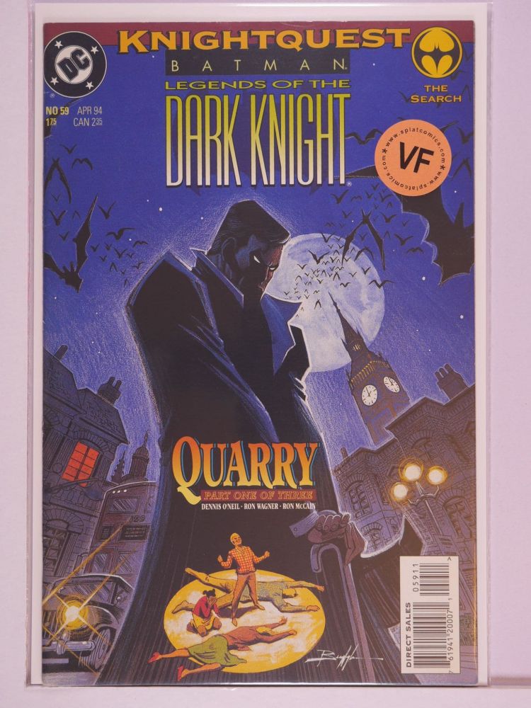 BATMAN LEGENDS OF THE DARK KNIGHT (1989) Volume 1: # 0059 VF