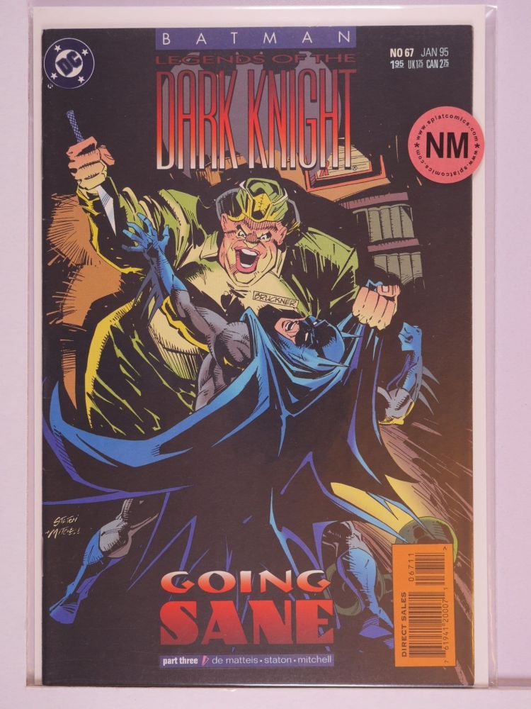 BATMAN LEGENDS OF THE DARK KNIGHT (1989) Volume 1: # 0067 NM