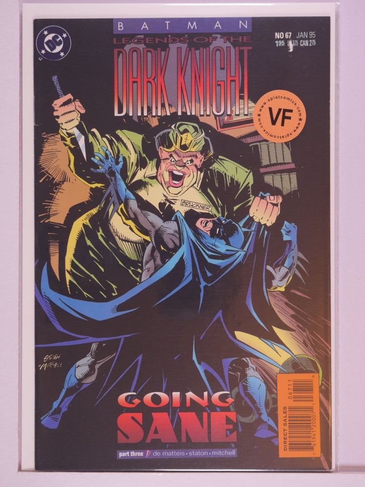 BATMAN LEGENDS OF THE DARK KNIGHT (1989) Volume 1: # 0067 VF