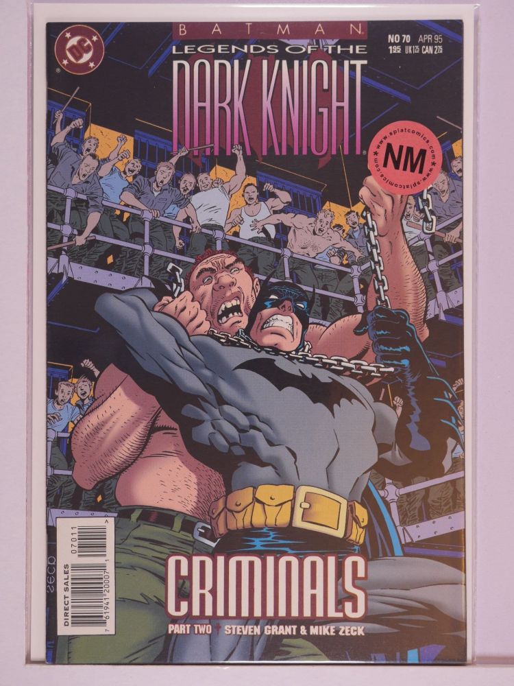 BATMAN LEGENDS OF THE DARK KNIGHT (1989) Volume 1: # 0070 NM