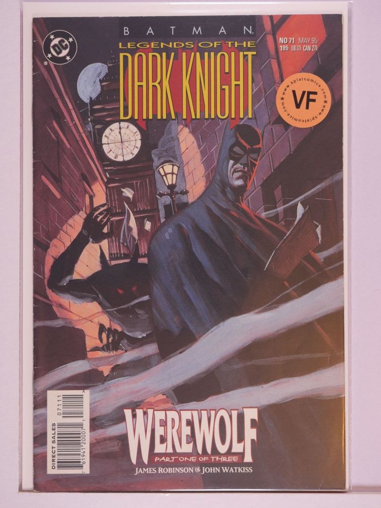 BATMAN LEGENDS OF THE DARK KNIGHT (1989) Volume 1: # 0071 VF