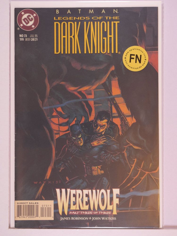 BATMAN LEGENDS OF THE DARK KNIGHT (1989) Volume 1: # 0073 FN