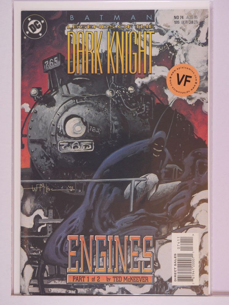 BATMAN LEGENDS OF THE DARK KNIGHT (1989) Volume 1: # 0074 VF