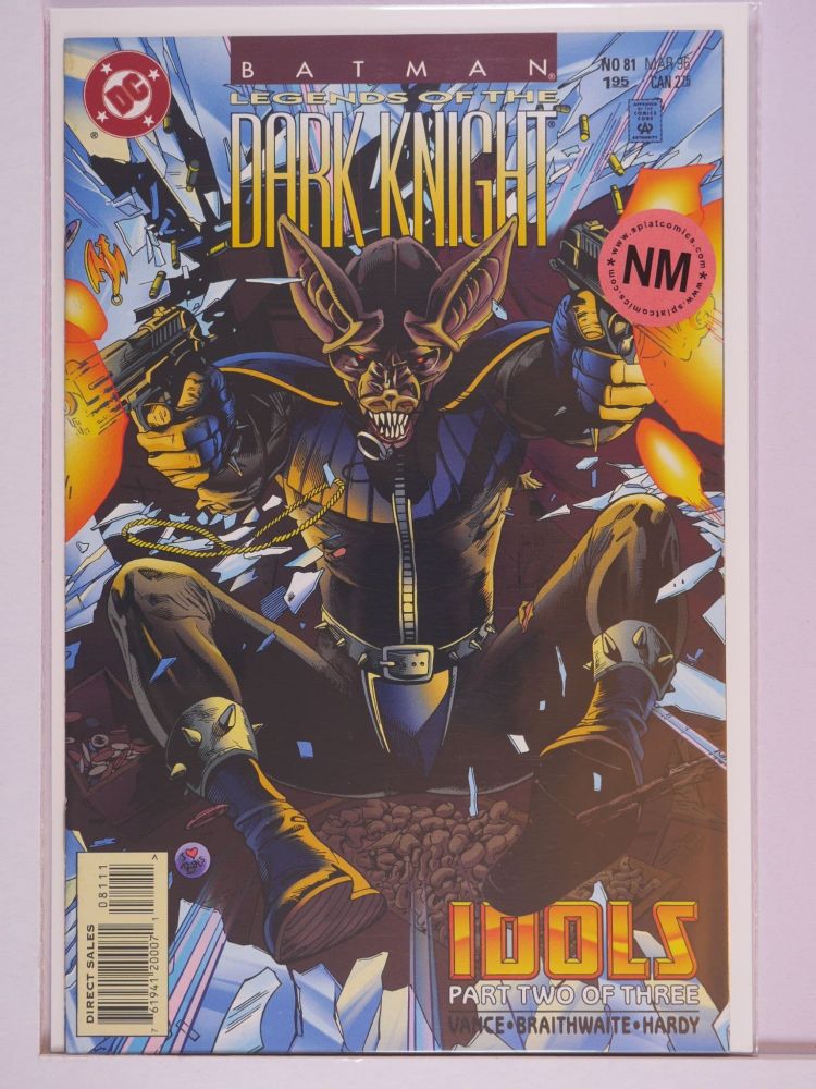 BATMAN LEGENDS OF THE DARK KNIGHT (1989) Volume 1: # 0081 NM