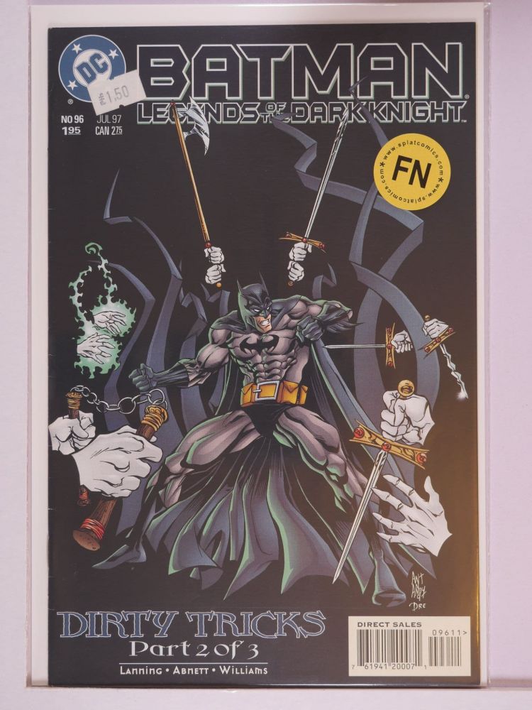 BATMAN LEGENDS OF THE DARK KNIGHT (1989) Volume 1: # 0096 FN