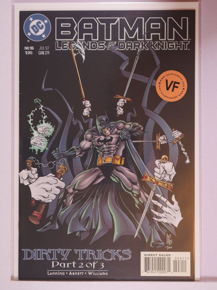 BATMAN LEGENDS OF THE DARK KNIGHT (1989) Volume 1: # 0096 VF