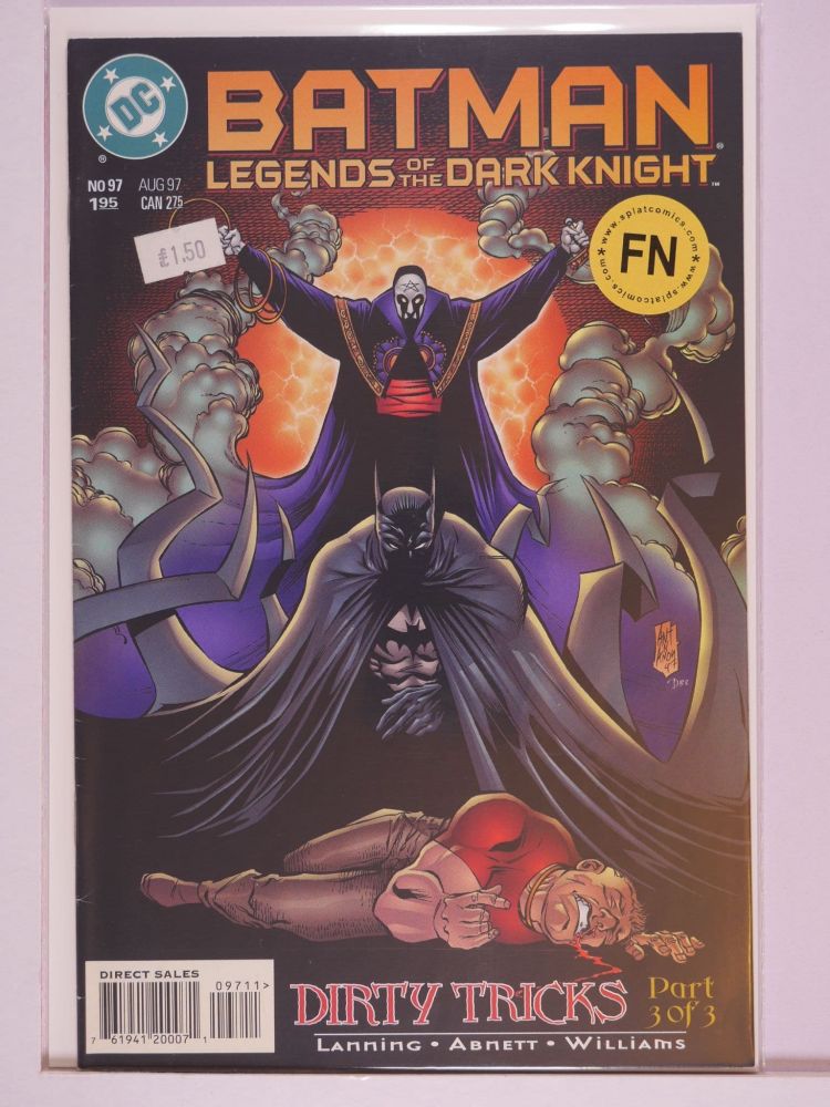 BATMAN LEGENDS OF THE DARK KNIGHT (1989) Volume 1: # 0097 FN