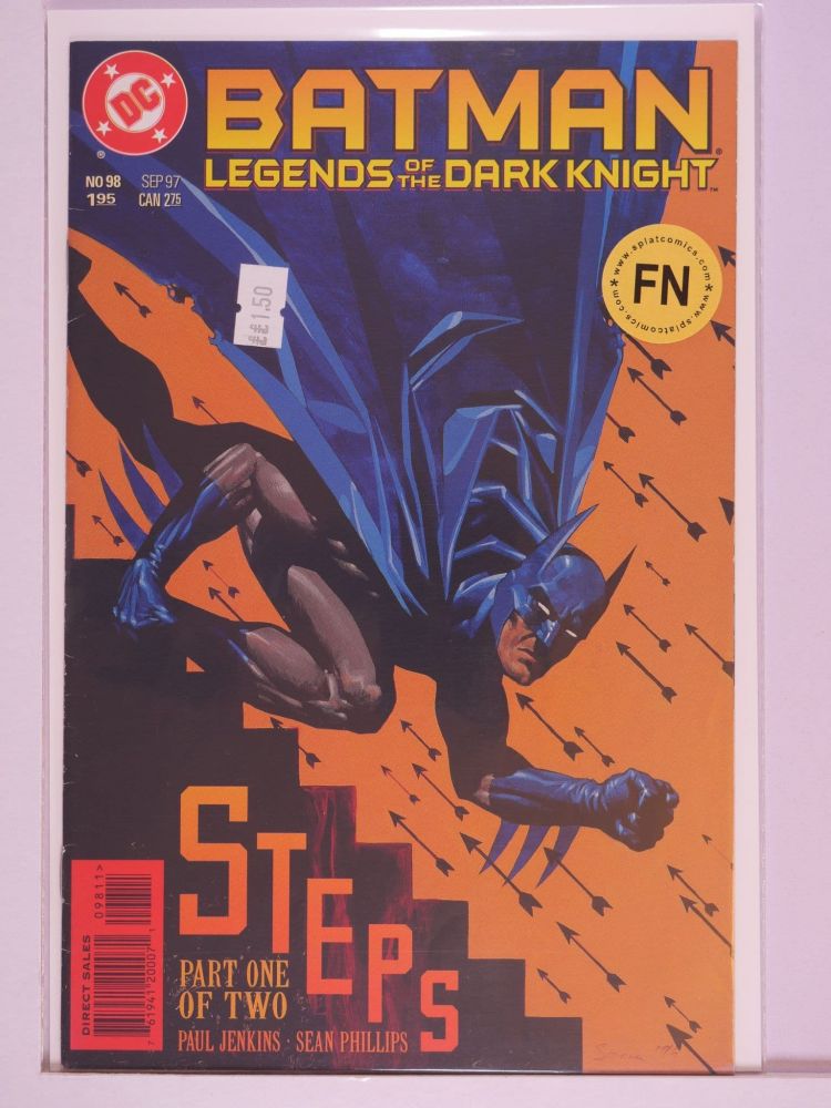 BATMAN LEGENDS OF THE DARK KNIGHT (1989) Volume 1: # 0098 FN