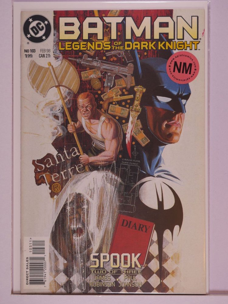 BATMAN LEGENDS OF THE DARK KNIGHT (1989) Volume 1: # 0103 NM