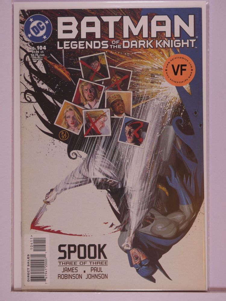 BATMAN LEGENDS OF THE DARK KNIGHT (1989) Volume 1: # 0104 VF