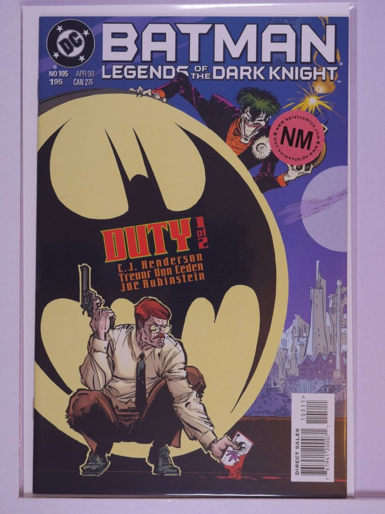 BATMAN LEGENDS OF THE DARK KNIGHT (1989) Volume 1: # 0105 NM