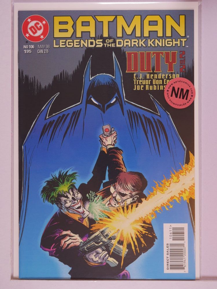 BATMAN LEGENDS OF THE DARK KNIGHT (1989) Volume 1: # 0106 NM