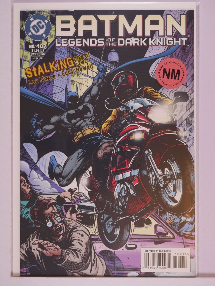 BATMAN LEGENDS OF THE DARK KNIGHT (1989) Volume 1: # 0107 NM