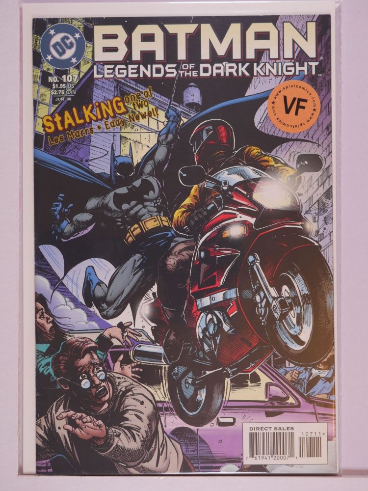 BATMAN LEGENDS OF THE DARK KNIGHT (1989) Volume 1: # 0107 VF