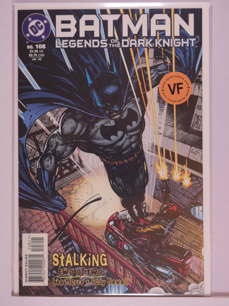 BATMAN LEGENDS OF THE DARK KNIGHT (1989) Volume 1: # 0108 VF