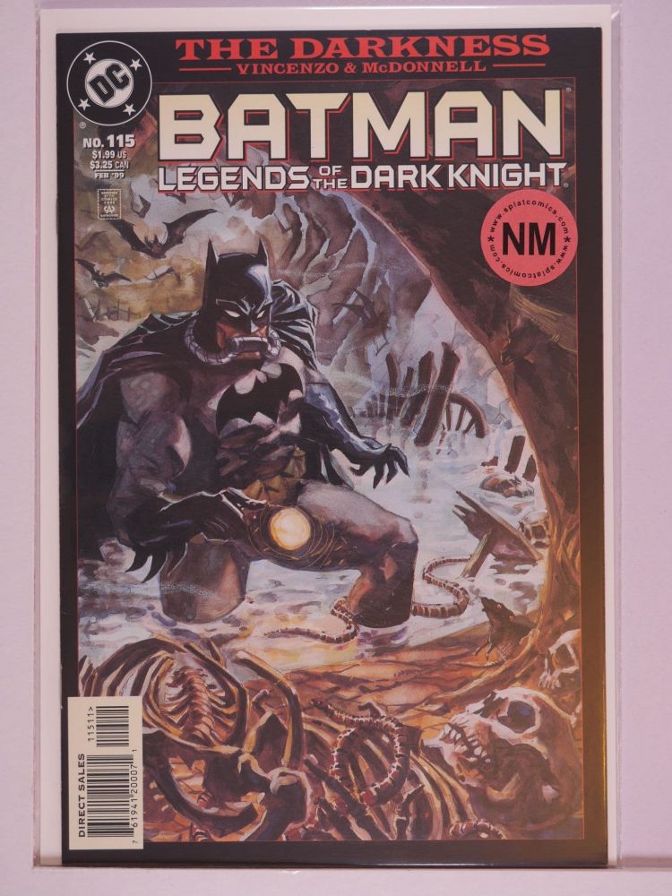 BATMAN LEGENDS OF THE DARK KNIGHT (1989) Volume 1: # 0115 NM