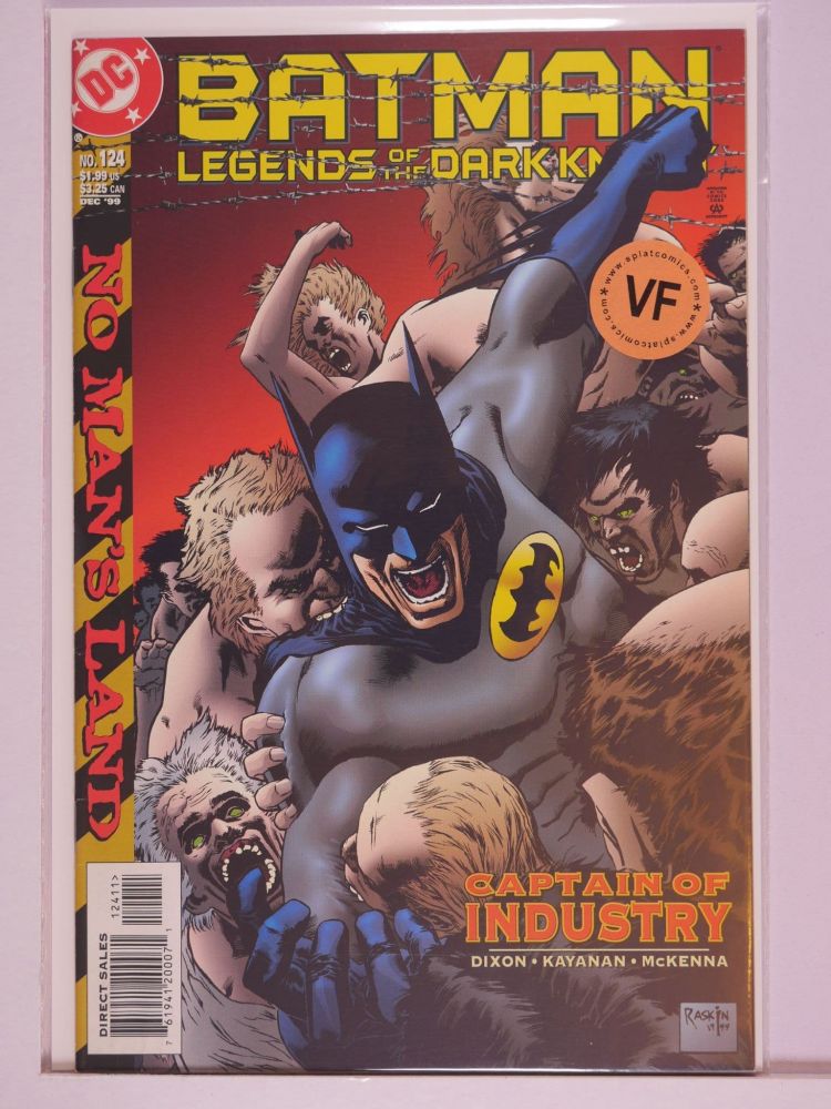 BATMAN LEGENDS OF THE DARK KNIGHT (1989) Volume 1: # 0124 VF