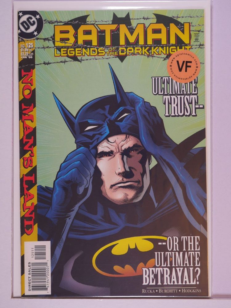 BATMAN LEGENDS OF THE DARK KNIGHT (1989) Volume 1: # 0125 VF