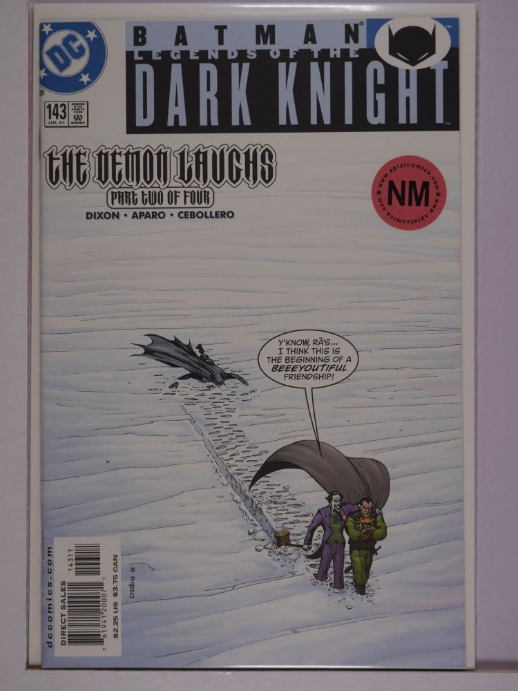 BATMAN LEGENDS OF THE DARK KNIGHT (1989) Volume 1: # 0143 NM